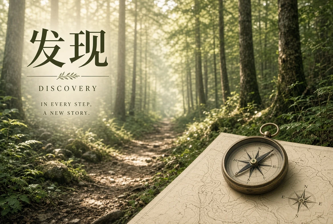 发现:从一个兴趣点继续走,不必回到起点重找